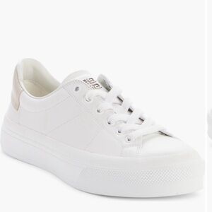 Givenchy City Sport Lace-Up White Sneaker size 41